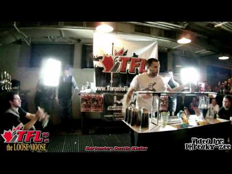TFL – Dustin Kiefer – Toronto Flair League Bartending Competition #6