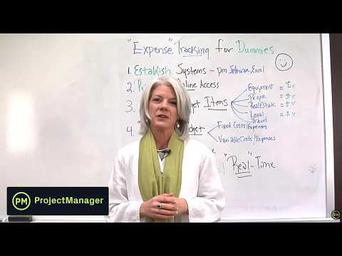 How to Track Project Expenses Video