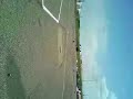 Bandt op zijn bek op minibike
