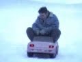 Barbie Corvette in the Snow Barbie Corvette in the Snow