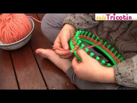 comment tricoter au tricotin