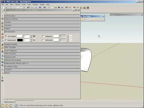 how to adjust vray sun