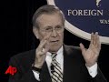 Rumsfeld Nemesis to Be Named VA Secretary Rumsfeld Nemesis to Be Named VA Secretary