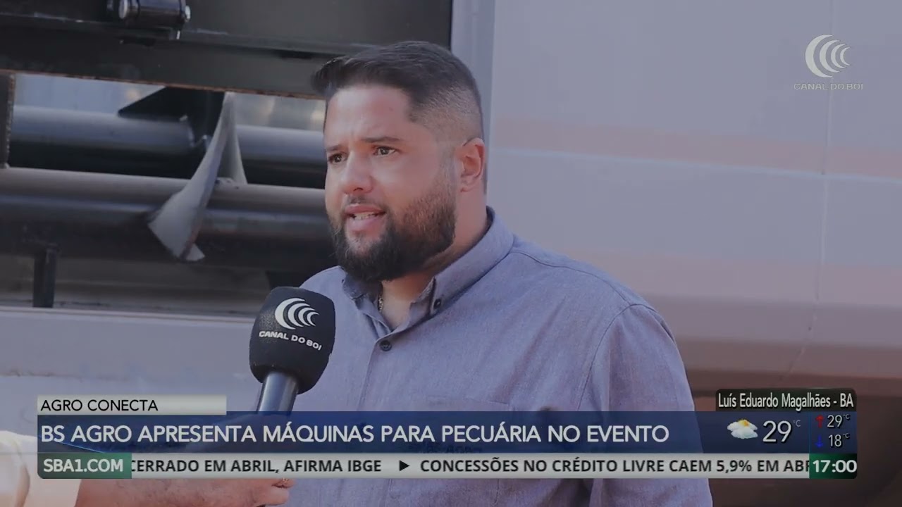 BS Agro apresenta máquinas para pecuária no Agro Conecta