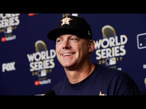Video: A.J. Hinch has kept Astros calm in World Series