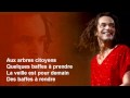 Karaoke #8 - Yannick Noah - Aux Arbres Citoyens [hd]