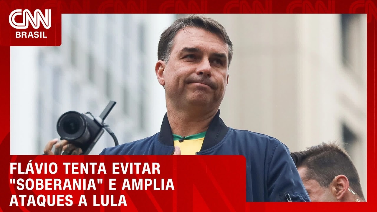 Flávio tenta evitar "soberania" e amplia ataques a Lula; entenda | CNN Agora