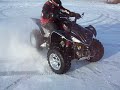 yamaha wolverine 450 2007 snow fun donut
