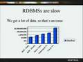 Is your RDBMS letting you down? Applications of TV...