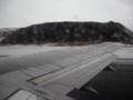 Alaska Airlines Taking Off At Adak, AK