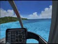 (FSX) Bell 206 in Bora Bora (FSX) Bell 206 in Bora Bora