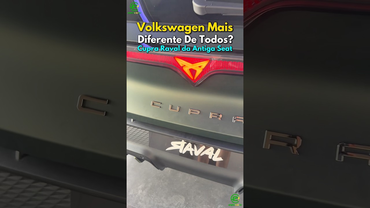 Volkswagen Polo Elétrico… só que Mais Esportivo: Cupra Raval