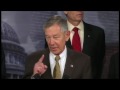 Sen. Voinovich Speaks at Debt Press Conference