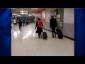 Air Travelers Escape Before Storm