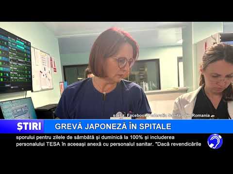 Grevă japoneză, în spitale...
