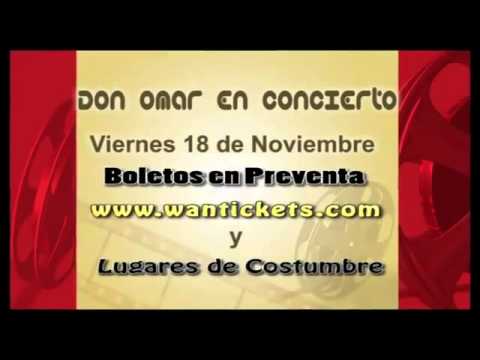 DON OMAR En concierto, 18 De Noviembre En ATLANTA -