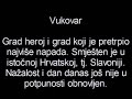 Gradovi i naselja za vrijeme Domovinskog rata Gradovi i naselja za vrijeme Domovinskog rata