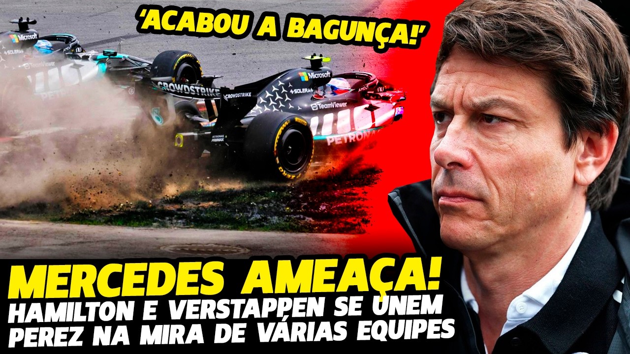 🚨MERCEDES PODE USAR ORDENS DE EQUIPE PARA FREAR DISPUTA, HAMILTON SE UNE A VERSTAPPEN | FÓRMULA 1
