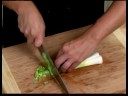 Kitchen Tips: How to Chop Leek. Basic cooking techniques and tips for Chopping Leek