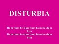 Rihanna-Disturbia Lyrics