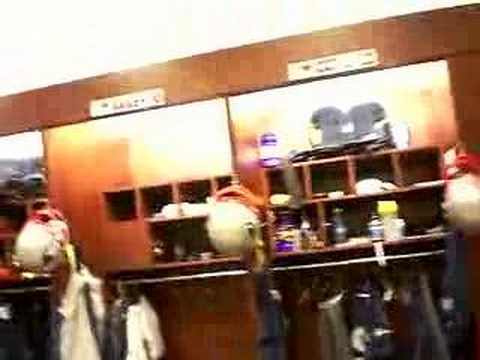 Gillete- Walking into Patriots Locker Room