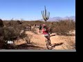 Mountain Biking Saguaro National Park, Arizona