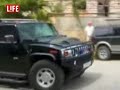 War in Georgia: Saakashvili is scared by noise that seemed to be a russian airplane and run away in panic :-)
