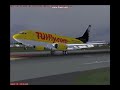 TuiFly Boieng 737-300 EDDL Landing TuiFly Boieng 737-300 EDDL Landing