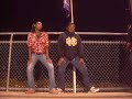 Alexis, Kiera, Jarell at da football game