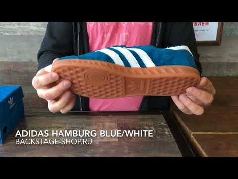 Adidas Hamburg Blue White