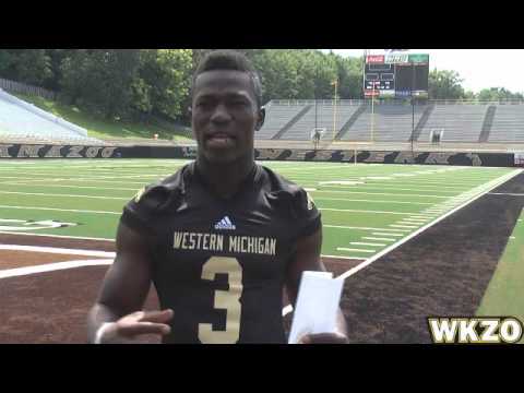 WMU LB Johnnie Simon from Media Day WMU LB Johnnie Simon from Media Day