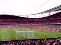 Gooners go crazy at Emirates