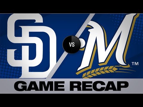 Video: Spangenberg collects 3 RBIs in 5-1 win | Padres-Brewers Game Highlights 9/16/19