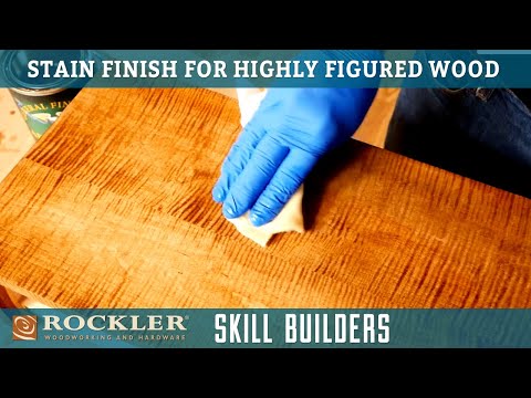 video-linktoworks-How To Apply Stain to Highly Figured Hardwood - Wood...