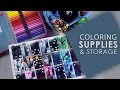 My Coloring Book Supplies & Storage