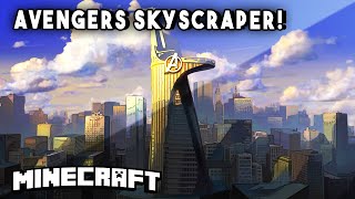 Minecraft Skyscrapers - AVENGERS 2 TOWER! (Stark Skyscraper) || Minecraft Maps