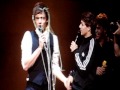 One Direction Being attacked by the band with silly strings