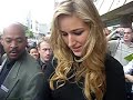 actress leelee sobieski signed autograph for the fans at the intercontinental hotel for the 2007 international film festival in toronto, canada.