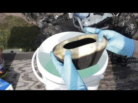 how to oil a filter