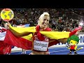 Marta Domínguez, medalla de oro en 3.000 obstáculos. Adelante España