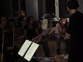 Fain Mantega with members of the \"Dresden Philarmonic Orch.\"