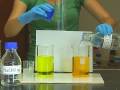 Barium chromate precipitate