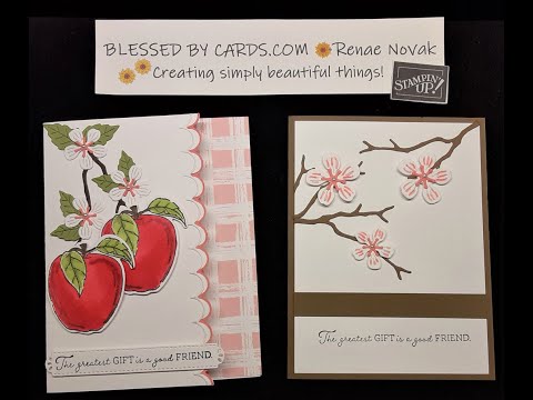 Apple Harvest Bundle-Make It Monday #73 – Blessed by Cards w/Renae Novak
