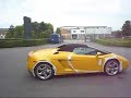 Mike Jutan in Europe: Lamborghini Factory car driving