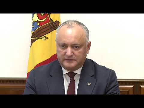 Igor Dodon a convocat o ședință operativă cu privire la situația în domeniul asigurării securității aeronautice