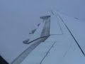 Landing with an Airbus A 340-300