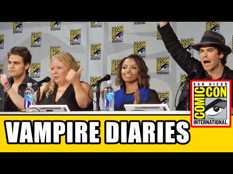 The Vampire Diaries SDCC Official Comic Con Panel 2014
