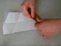 düzgün dörtyüzlü (tetrahedron) origami