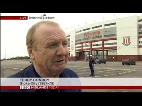 stoke - This piece first broadcast on 21 May 2013. Televised on UK's regional television BBC1 West Midlands. Programme (Program) -- Midlands Today.