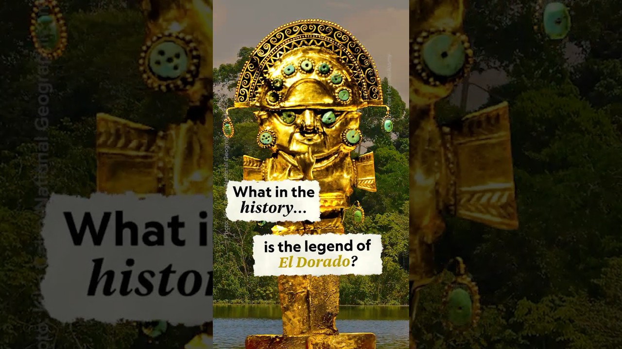 Where did the legend of El Dorado come from? 🤔 #WhatTheHistory #NationalGeographic